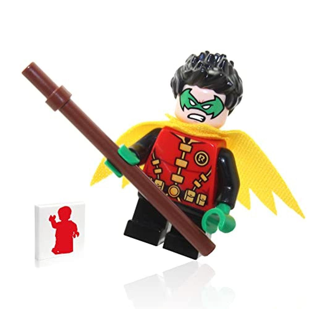 LEGO Super Heroes DC Batman Minifigura - Robin (Máscara Verde