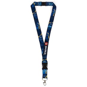 LEGO NINJAGO Lanyard, Alça de pescoço para chaveiros, Detachabl