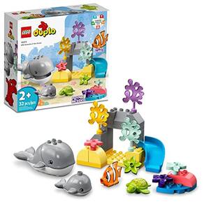 LEGO DUPLO Animais Selvagens do Oceano Set 10972, com Baleia