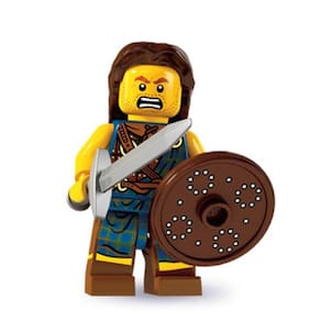 Lego Minifiguras Série 6 - Lutador Escocês