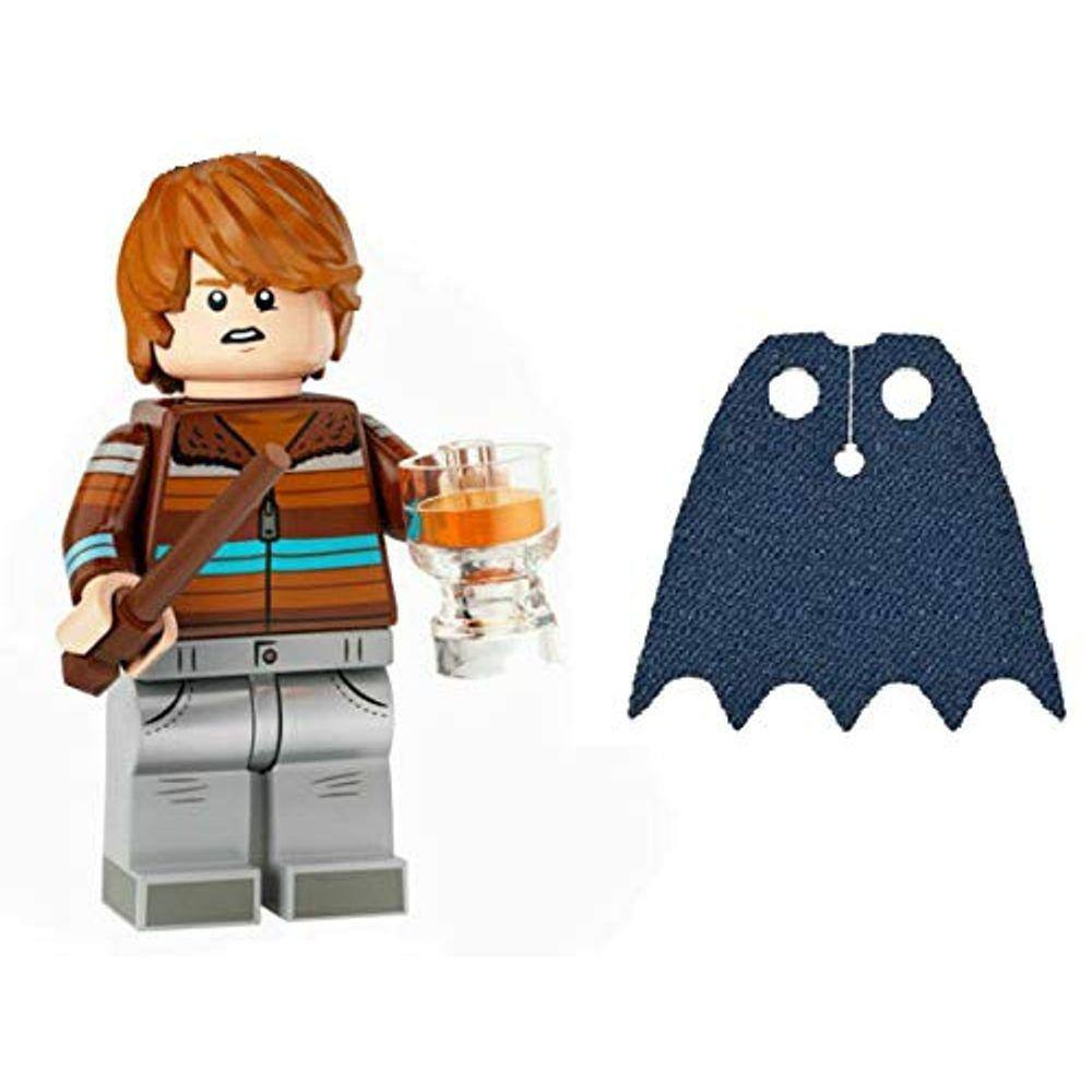 LEGO Harry Potter Série 2: Rony Weasley com Butterbeer e Cabo Esponjoso Azul Extra (71028)
