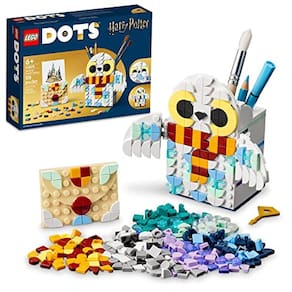 LEGO DOTS Hedwig Porta-lápis 41809, Harry Potter Coruja Des