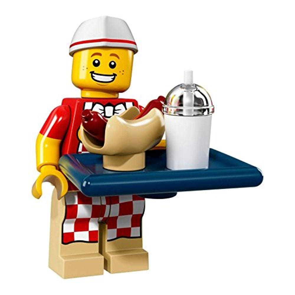 Minifiguras colecionáveis LEGO Série 17 71018 - Homem-cachorro-quente [solto]