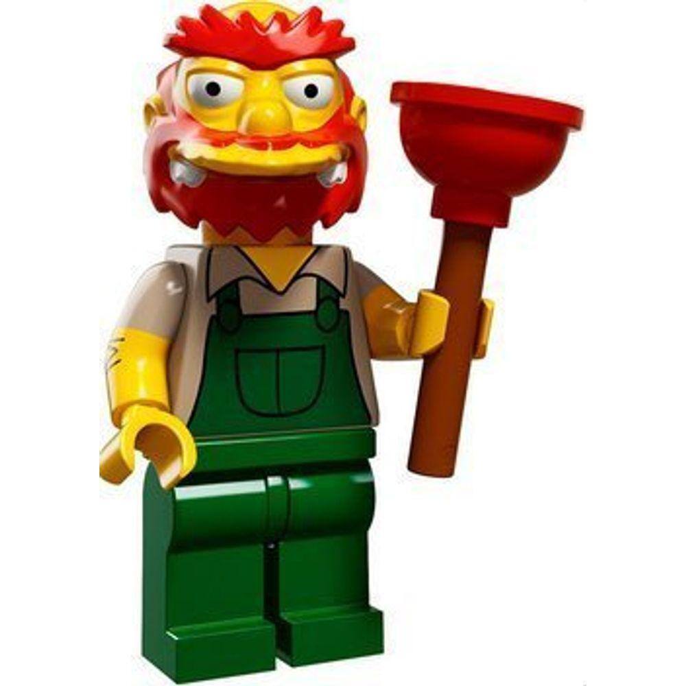 Lego Simpsons Série 2 Escolha sua figura 71009 (Groundskeeper Willie) da LEGO