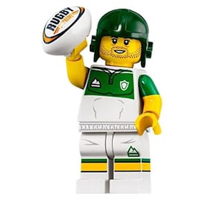 LEGO Series 19 Jogador de Rugby
