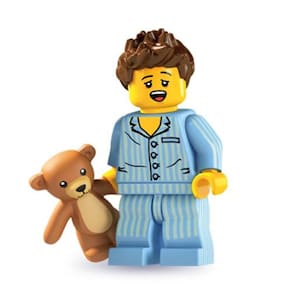 LEGO 8827 Série 6 - Minifigura Dorminhoco x1