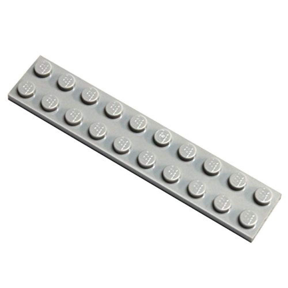 LEGO Partes e Peças: Cinza Claro (Cinza Pedra Média) 2x10