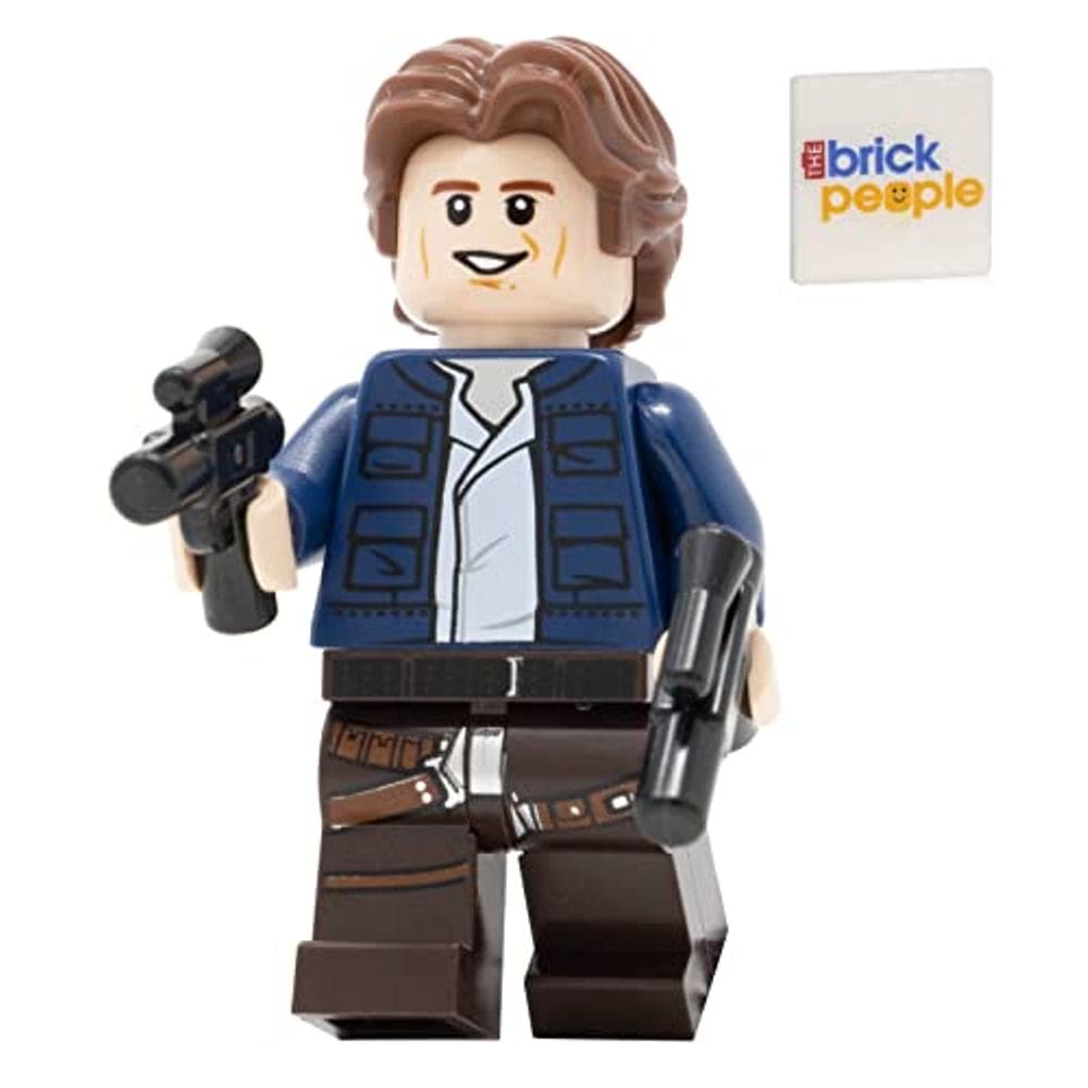 LEGO Star Wars: Han Solo Minifigure com cabelo ondulado e Twi