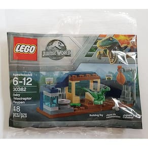 LEGO Jurassic World Baby Velociraptor Playpen (30382) Ensacado