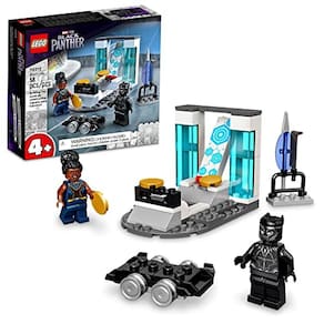 LEGO Marvel Black Panther Wakanda Forever Shuri`s Lab 76212 Building Toy Set para crianças pré-escolares Meninos e Meninas com idades entre 4 e acima
