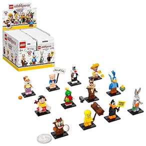 LEGO Minifigures Looney Tunes 71030 Kit de Construção; Brinquedos legais para adicionar ação divertida aos cenários; um presente colecionável incrível