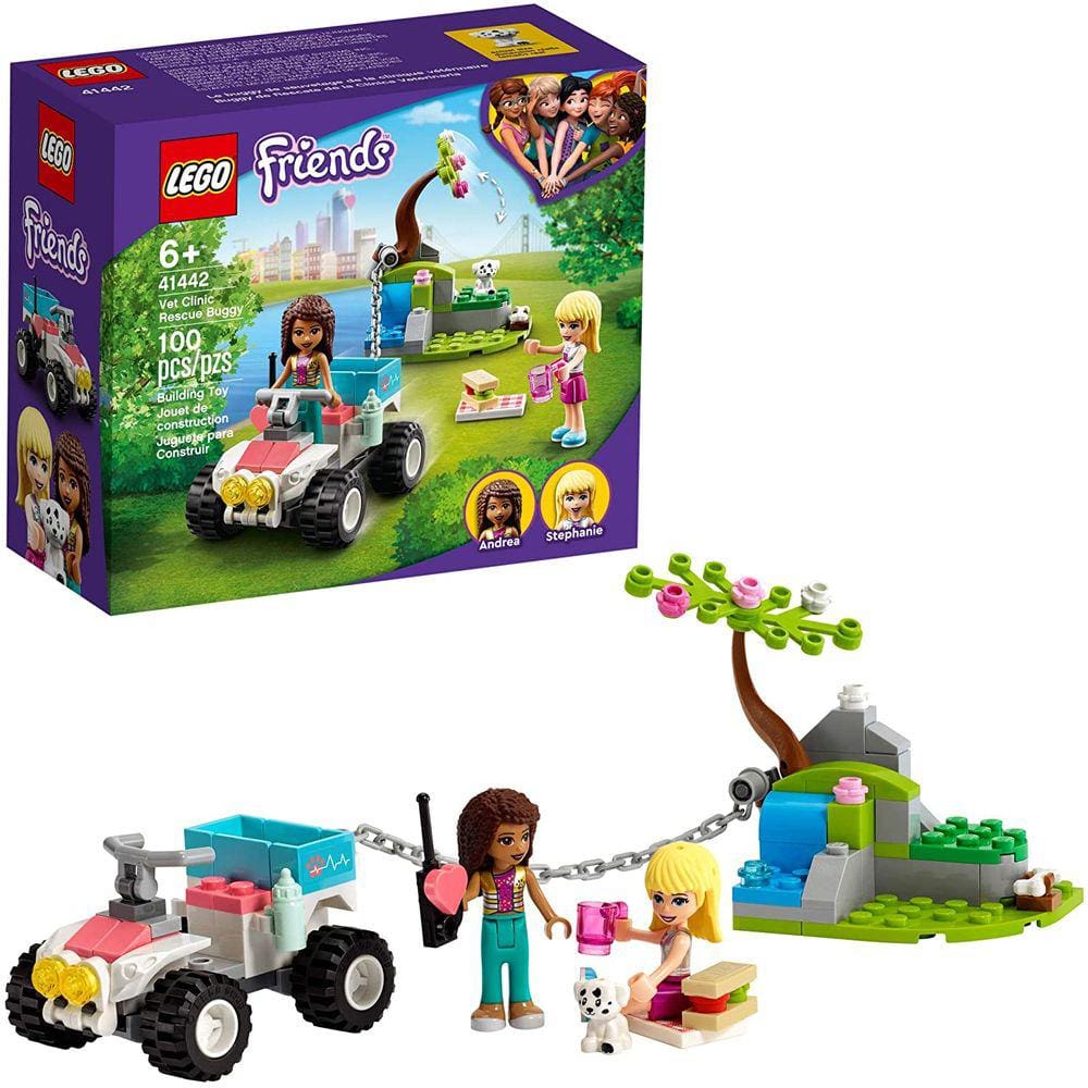 LEGO Friends Vet Clinic Rescue Buggy 41442 Building Kit; Brinquedos Colecionáveis da Clínica Veterinária para Crianças de 6 anos; Inclui acessórios de