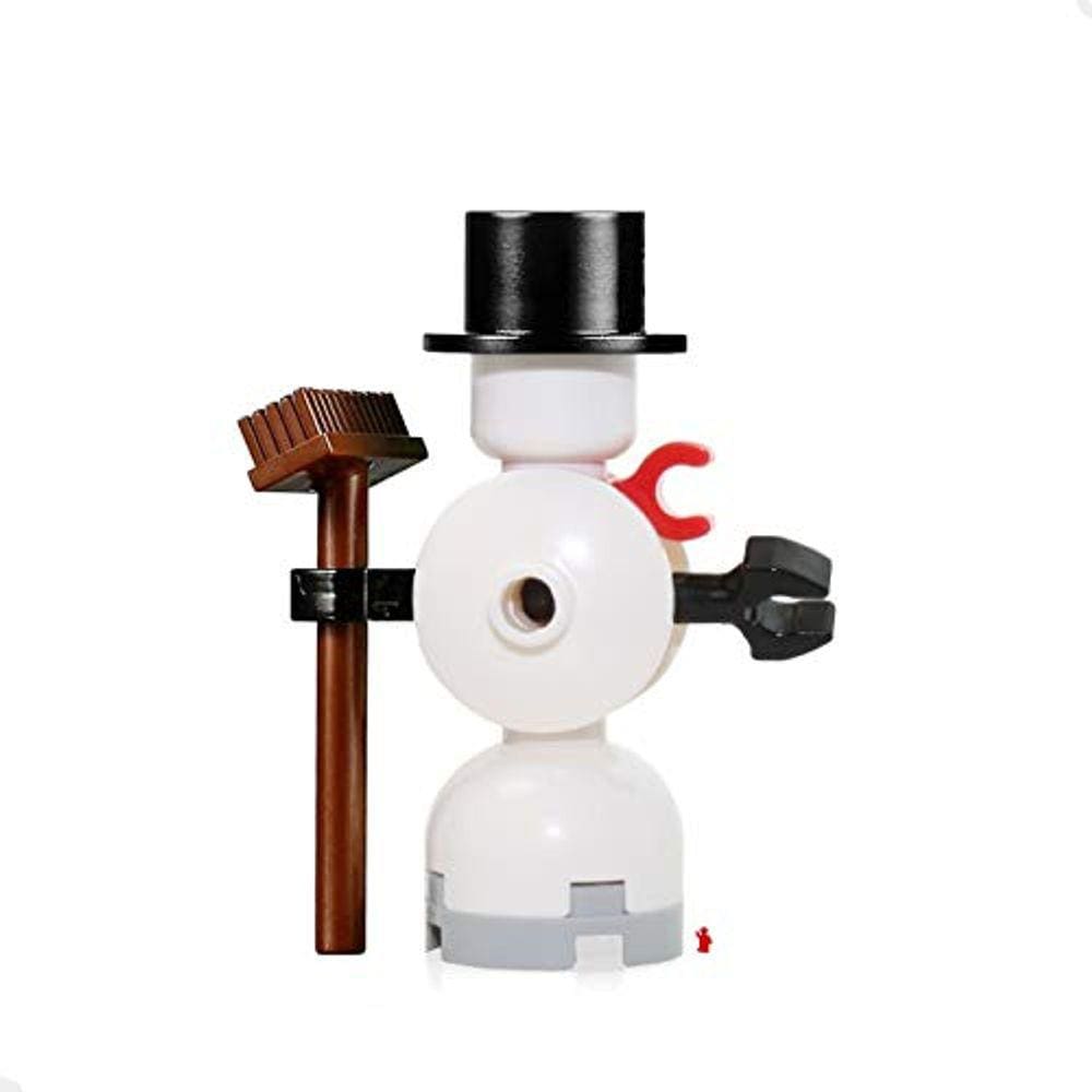 Minifigura LEGO Holiday - Boneco de neve ?? (com vassoura e cartola) 10249