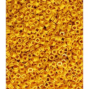 LEGO Technic NEW 100 pcs AMARELO BUSH Meia Bucha 1/2 Conector Cruzado Parte 4265c