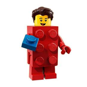 Minifigura de festa colecionável LEGO Series 18 - LEGO Brick Suit Guy (71021)