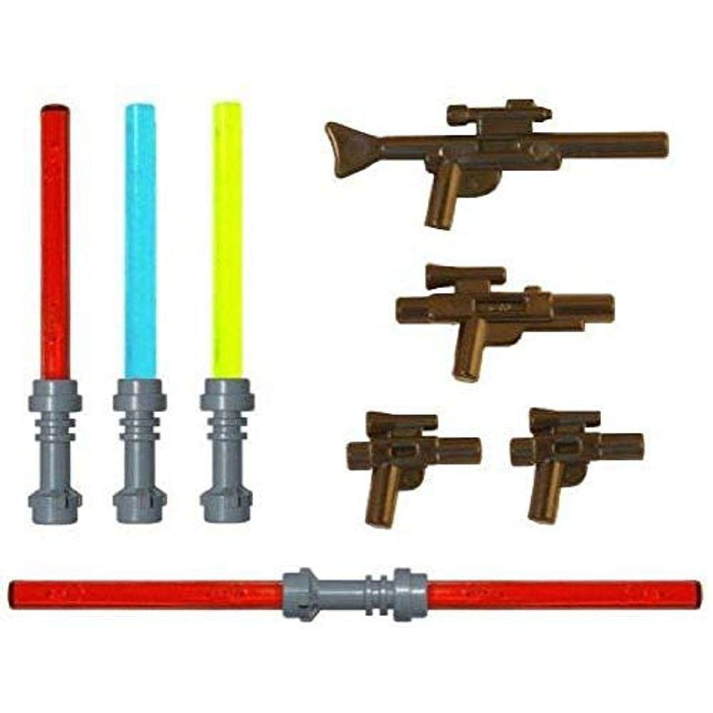 Conjunto Sabres LEGO e Blasters - Ministar Guerra NASG