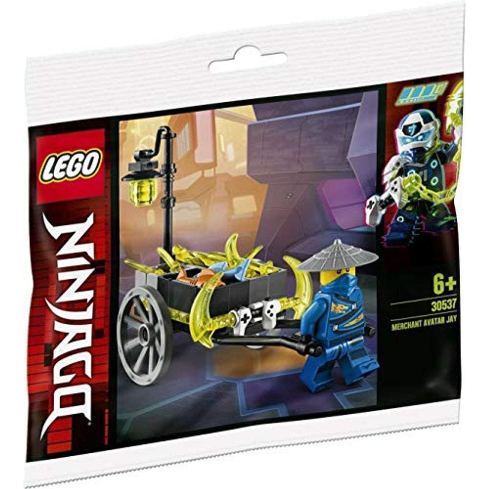 Conjunto de bolsa plástica LEGO Ninjago Merchant Avatar Jay 30537 (ensacado)