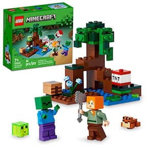 LEGO Minecraft - A Casa do Axolotl - 242 Peças - 21247 - Conjunto