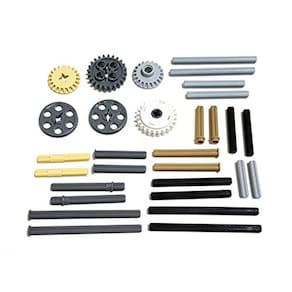 Conjunto de engrenagens e eixos de embreagem LEGO Technic EV3, NXT