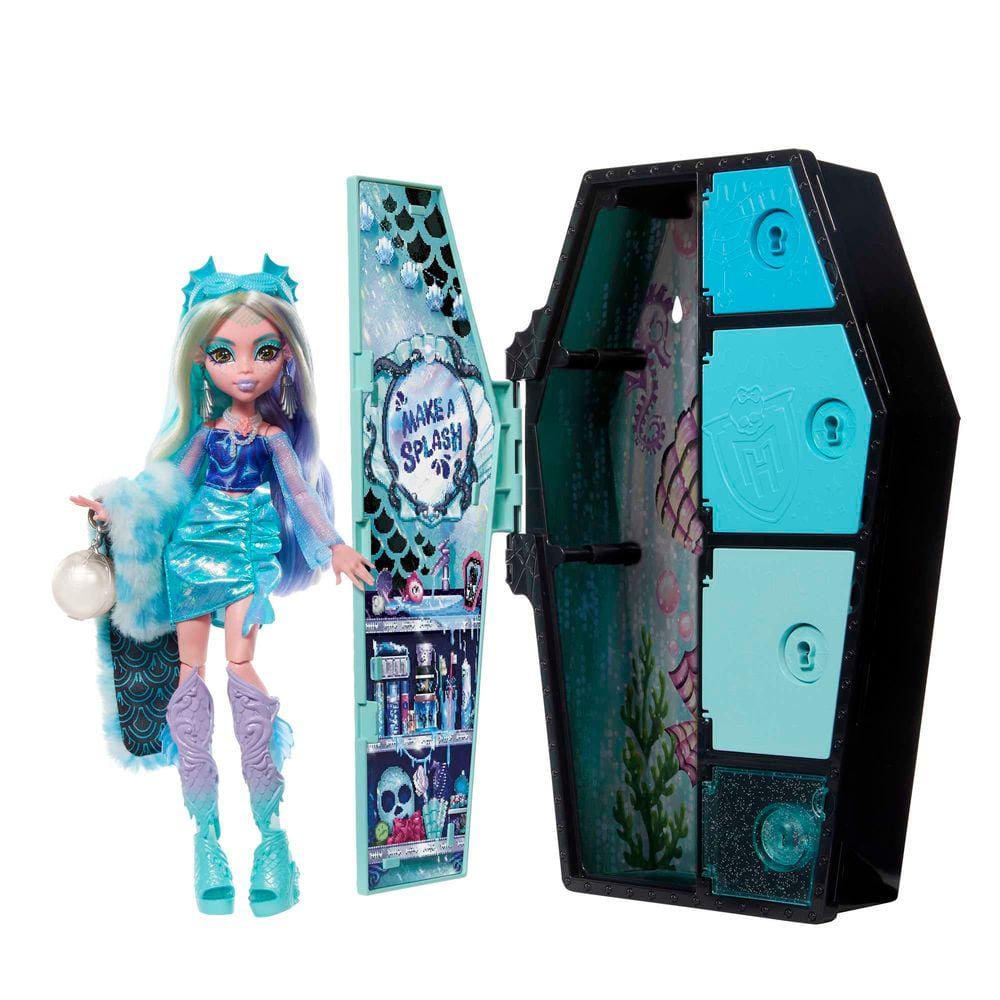 Conjunto Boneca E Acessórios - Monster High - Segredos Da Caveira - Lagoona  Blue - Mattel