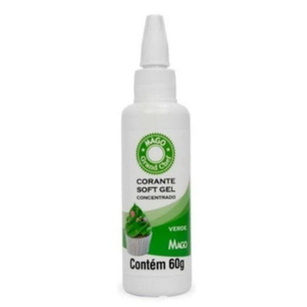 Corante Soft Gel Verde Mago 60g