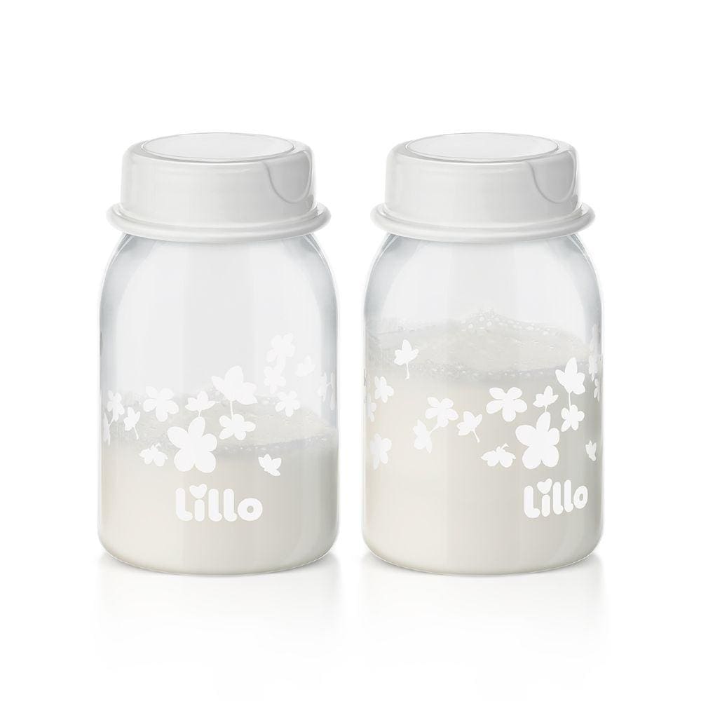 Pote Para Armazenar Leite Materno Kit com 2 - 120ml Lillo