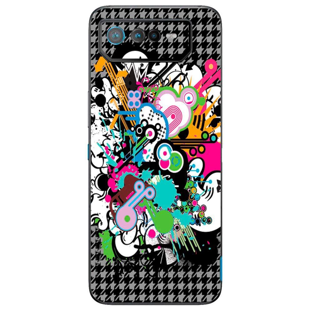Capa Adesivo Skin022 Verso Para Asus ROG Phone 6D Ultimate