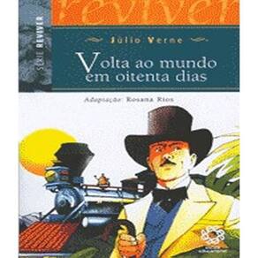 Livro Recontar Juvenil - Volta Ao Mundo Em Oitenta Dias