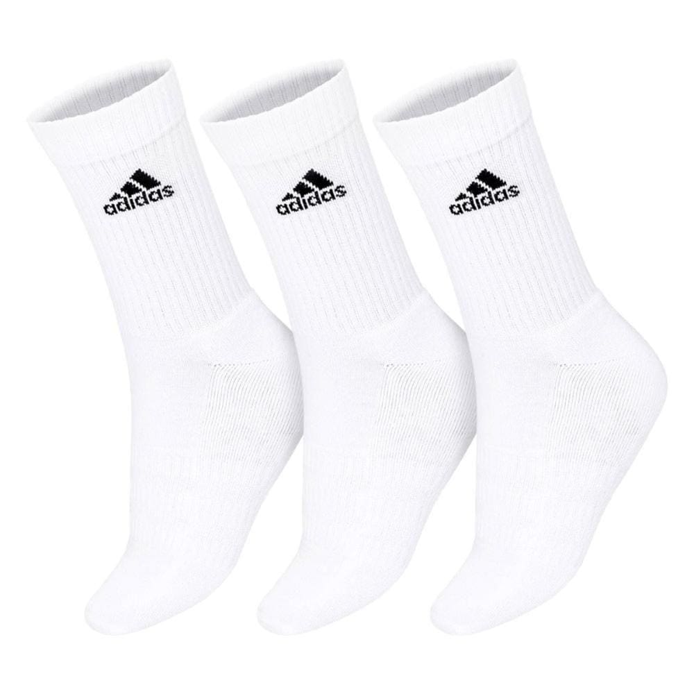 Meia Adidas SPW CRW 41 ao 43 - Pack com 3 Pares Branco