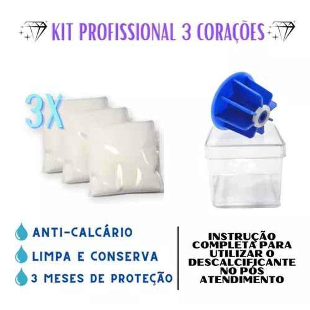 Kit Cápsula De Retrolavagem C/ Descalcificante Tres Coraçoes