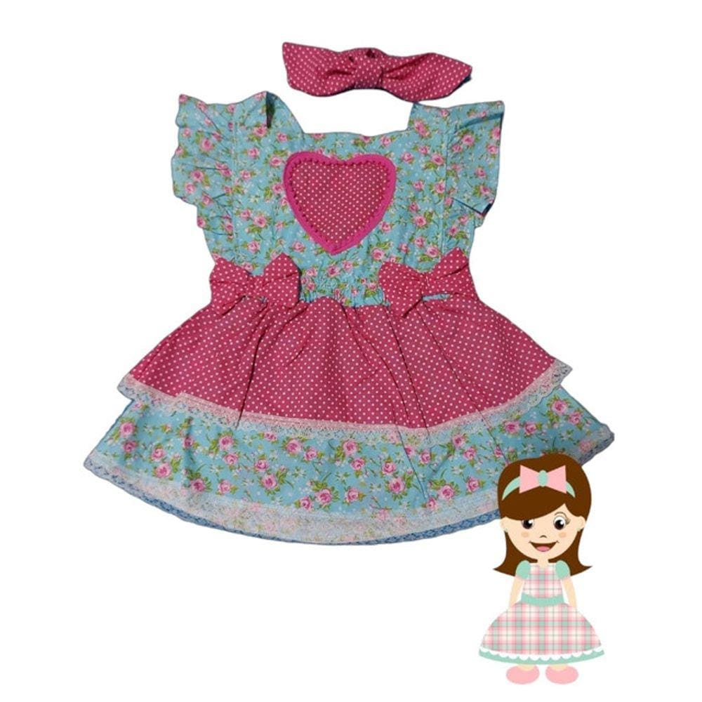 Romper Junino Florido