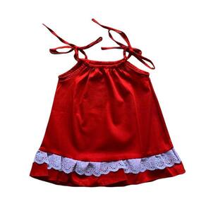 Vestido Vermelho Alças