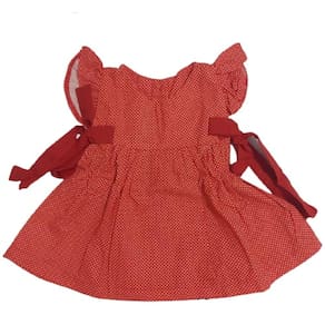 Vestido Vermelho mini poá