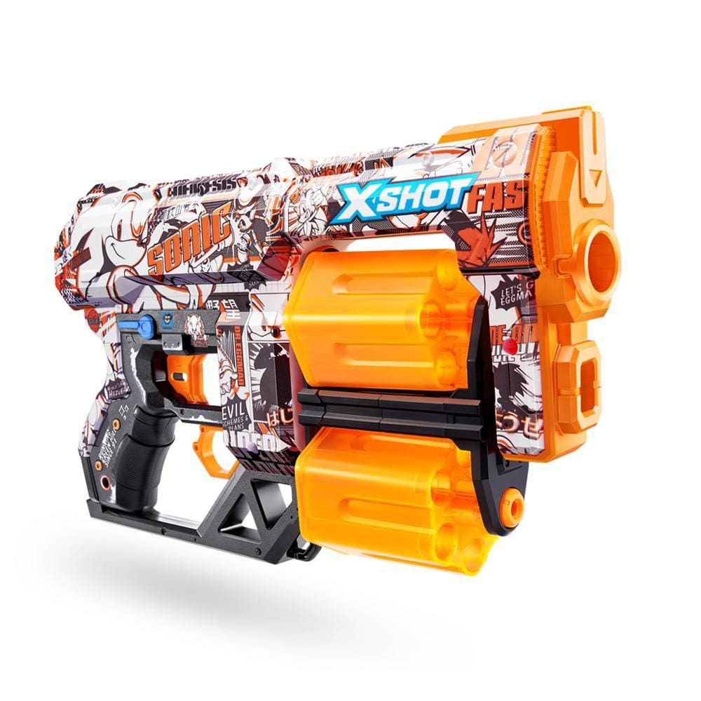 Lançador Skin Dread do Sonic com 12 dardos - Retro