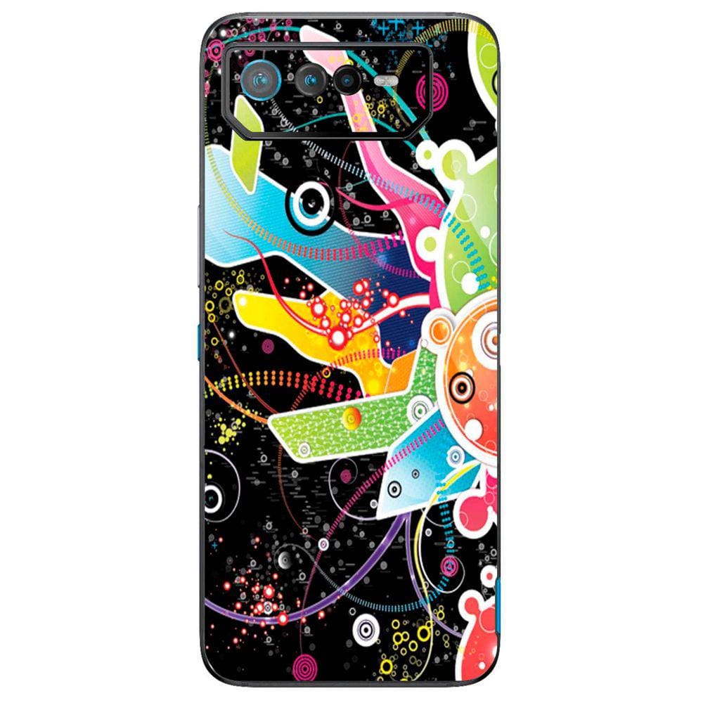 Capa Adesivo Skin058 Verso Para Asus ROG Phone 6D Ultimate
