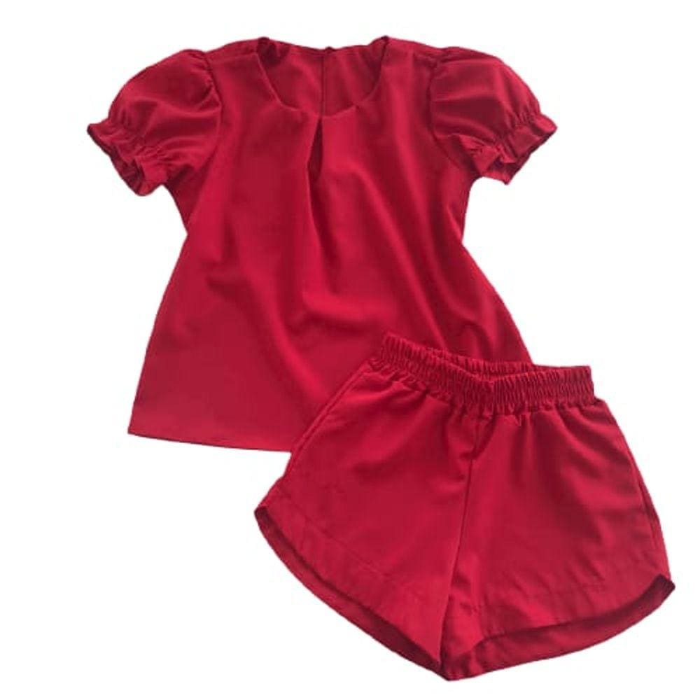 Conjunto Vermelho Classic