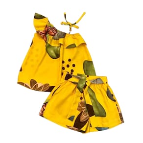Conjunto amarelo march
