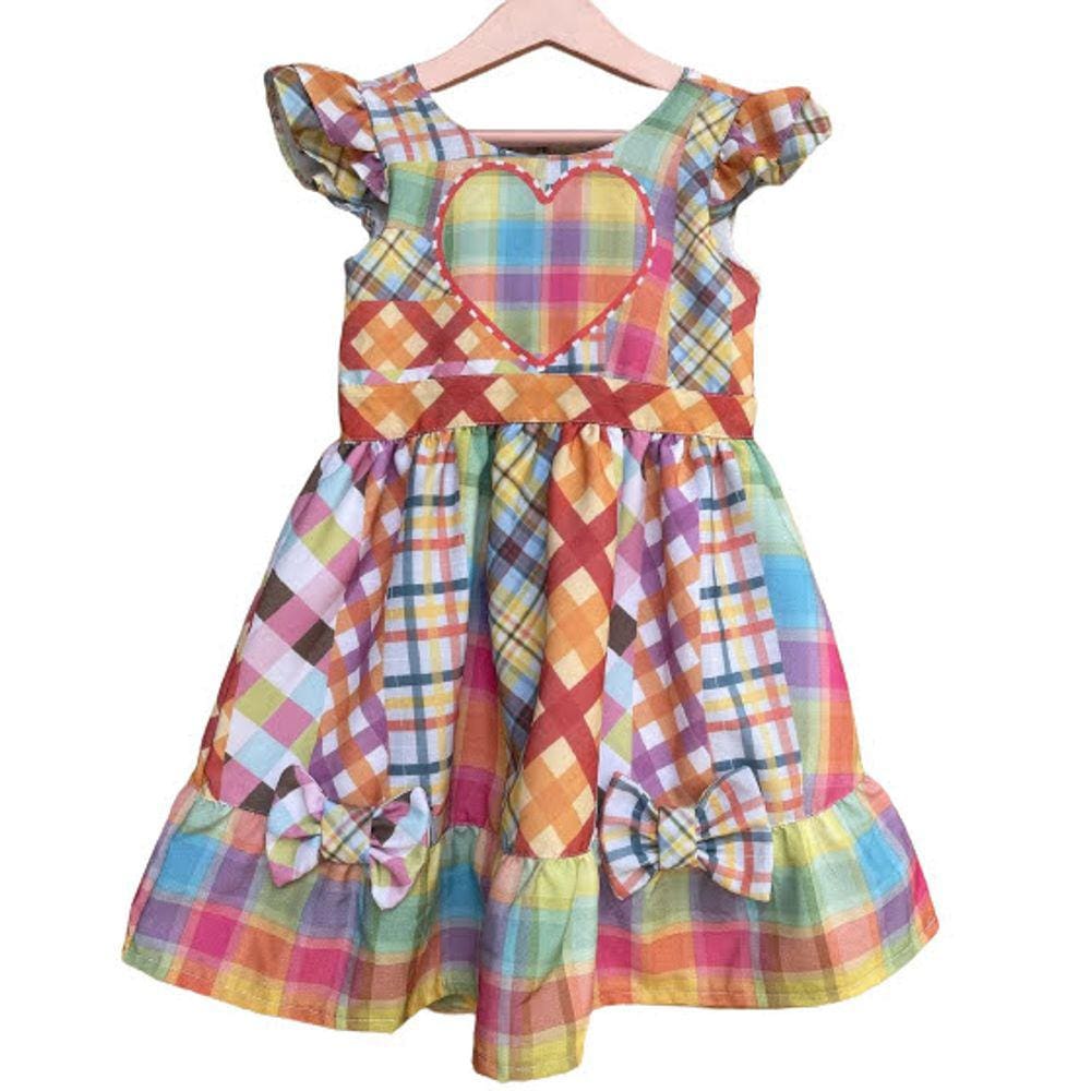Vestido Retalhinhos de amor