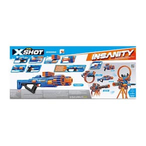 Lancador X-Shot Insanity Berzerko 84 Dardos