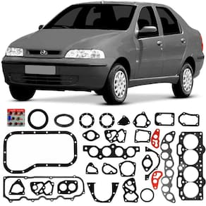 Jogo Junta Motor Fiat Siena 1.0 1.5 99 A 2005 Completo Sabó