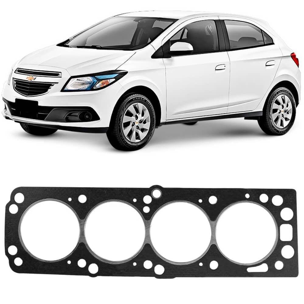 Junta Cabeçote Motor Chevrolet Onix 1.4 8v 2013 A 2018 Fibra