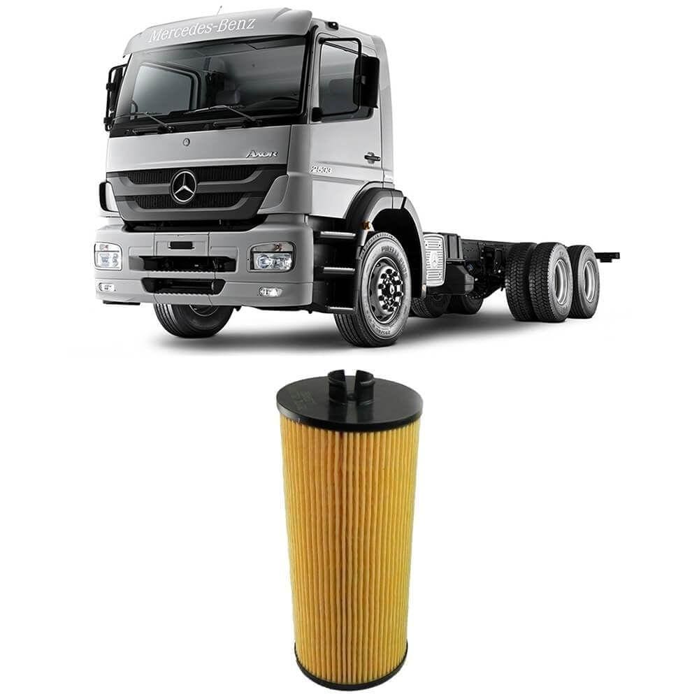 Filtro Óleo Mercedes Benz Axor Om 926 2005 A 2017