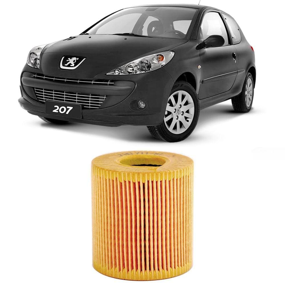 Filtro Óleo Peugeot 207 2009 A 2014 Mann