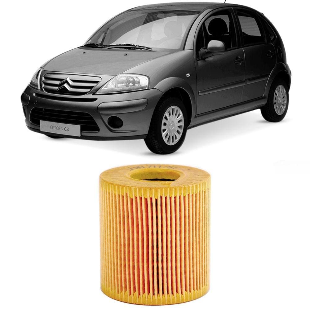 Filtro Óleo Citroen C3 2006 A 2018 Mann