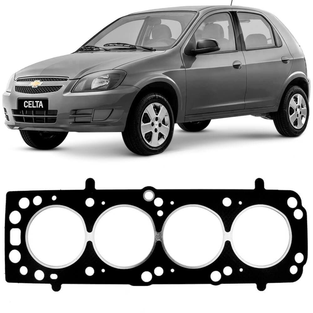 Junta Cabeçote Motor Chevrolet Celta 1.0 2001 A 2016 Fibra