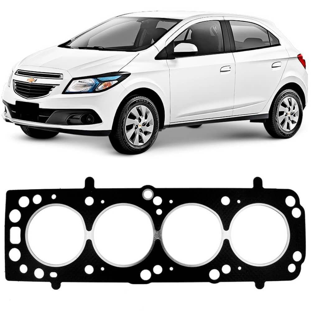 Junta Cabeçote Motor Chevrolet Onix 1.0 8v 2013 A 2018 Fibra