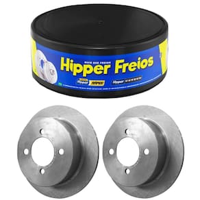 Par Disco Freio Gurgel Br800 88 A 93 Dianteiro Sólido Hipper