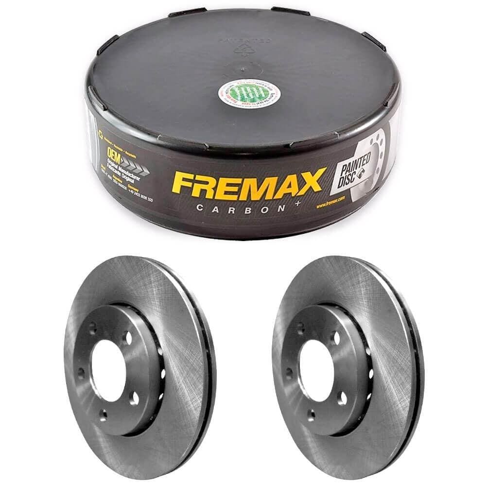 Par Disco Freio Fox 1.0 1.6 2004 A 2018 Dianteiro Ventilado