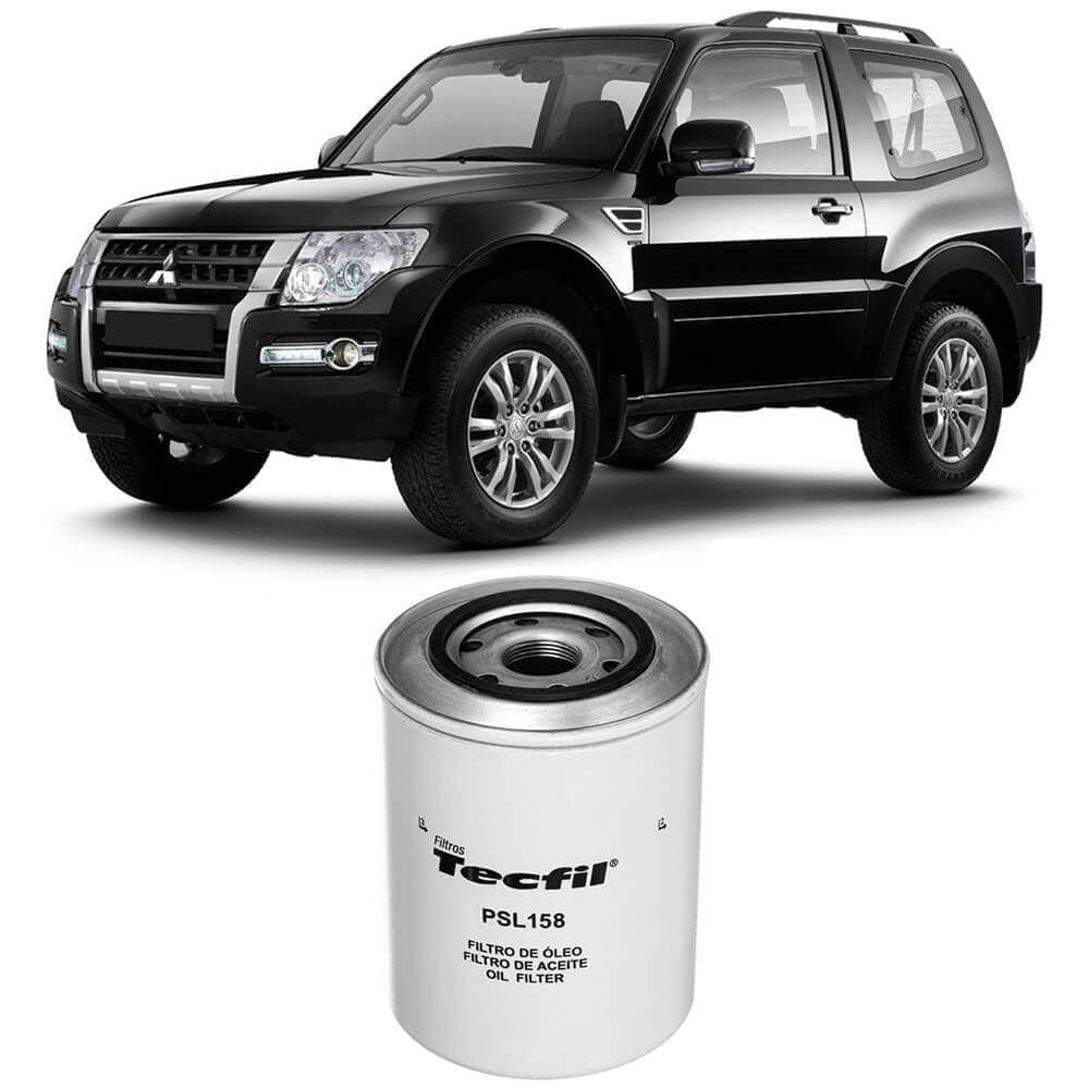 Filtro Óleo Mitsubishi Pajero Full 3.2 2001 A 2018 Tecfil