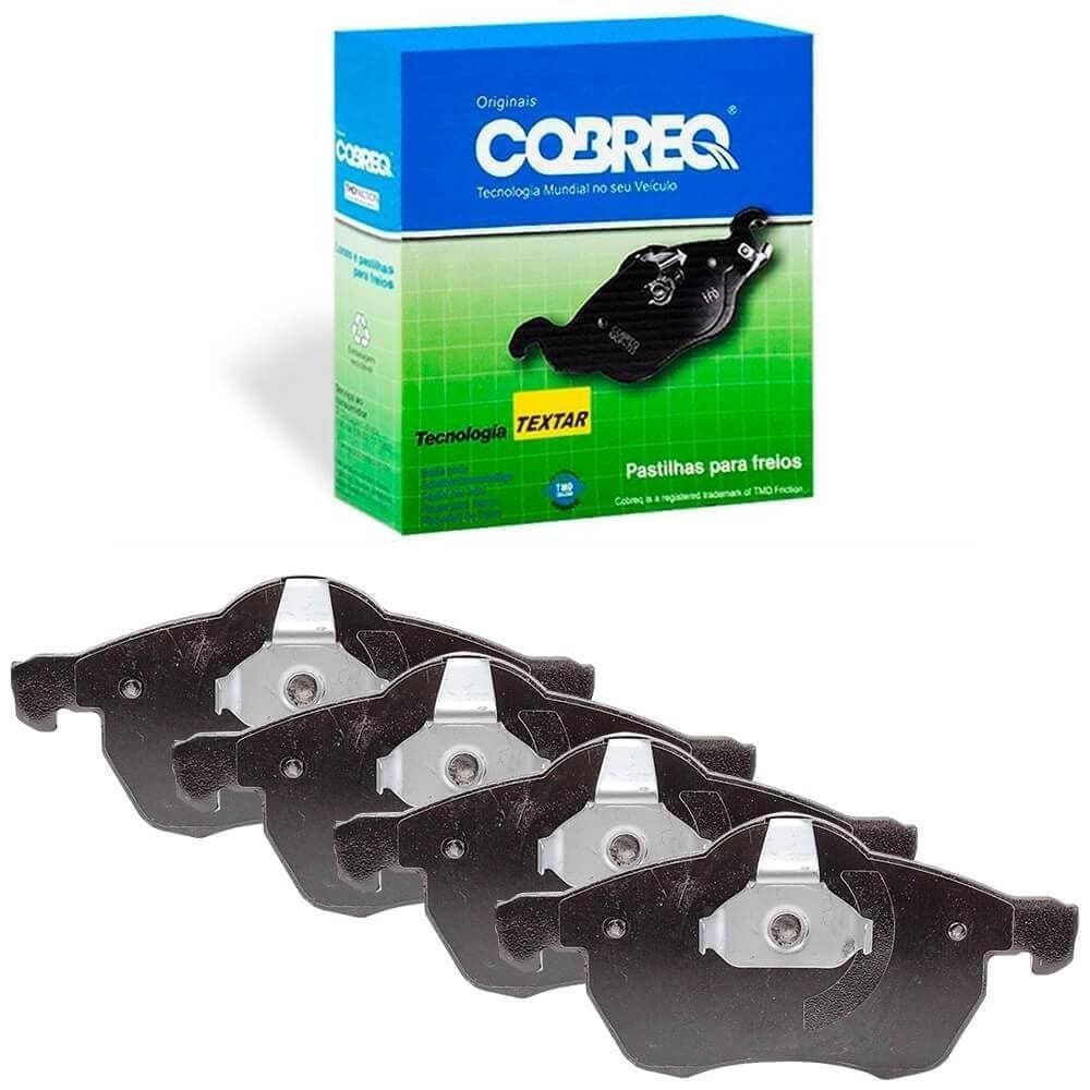Kit Pastilha Freio Zafira 2001 A 2010 Dianteira Teves Cobreq